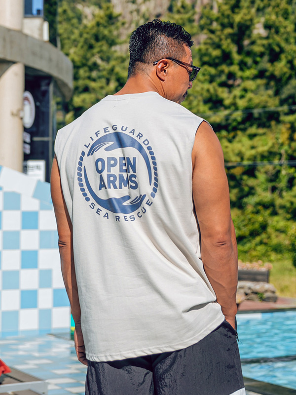(L-5XL)<br>오픈암스 背心