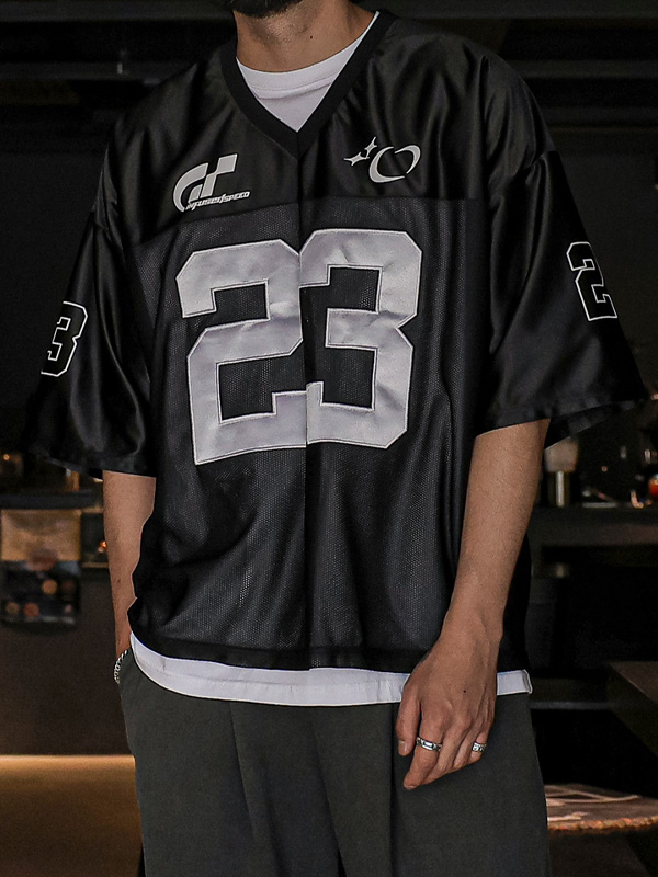 (L-5XL)<BR>바다드 短袖球衣 23