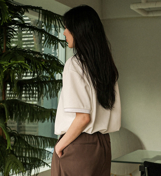 (L-5XL)<br>덴트러머 短袖领衬衫