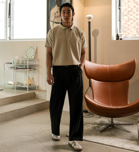 (L-5XL)<br>덴트러머 短袖领衬衫