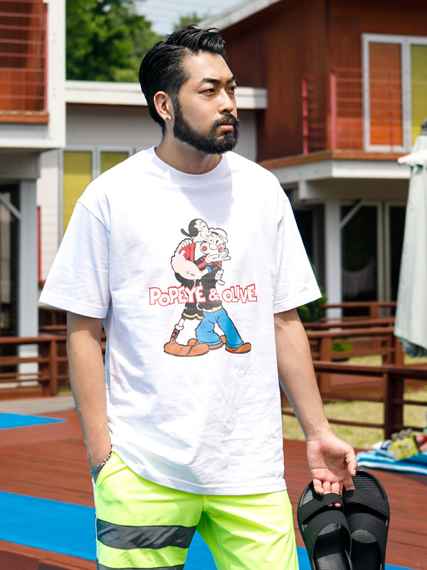 <br><font color="#fd0303">[365SALE]</font><br><font color="#2046a7">★교환/반품불가★</font><br>OKK_DN:뽀빠이 短袖T恤