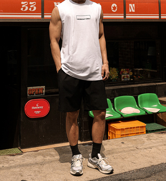 (L-5XL)<br>디트로니 模态无袖 T020<br><font color="#072c81"><B>[ W.DNA ]</B></font>