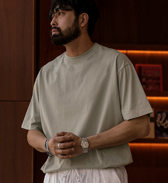 (L-5XL)<BR>디오마 데오드란트테잎 冷却短袖三通 T024