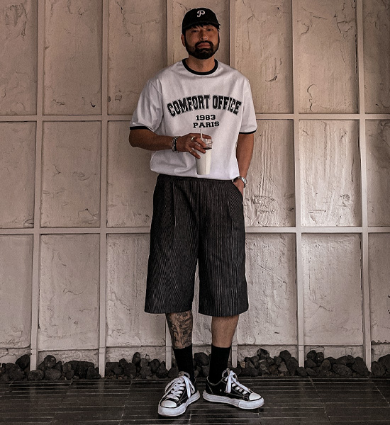 (L-5XL)<br>하디토비 短袖T恤 T021