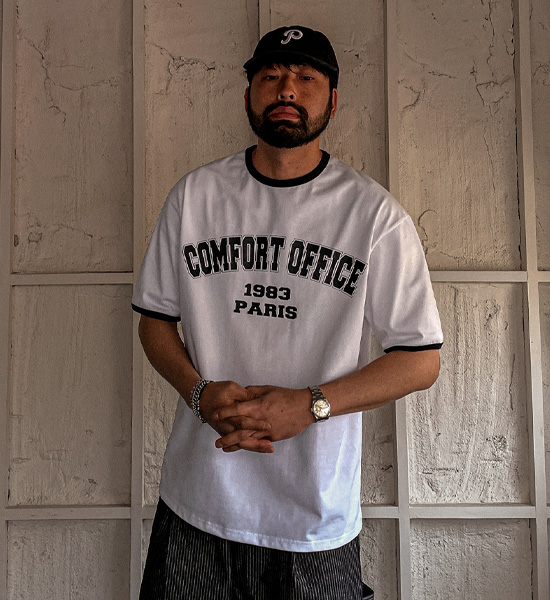 (L-5XL)<br>하디토비 短袖T恤 T021