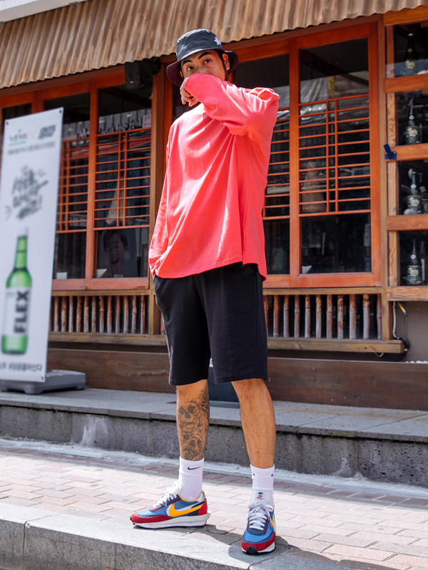 (L-5XL)<BR>그의 삶 短裤