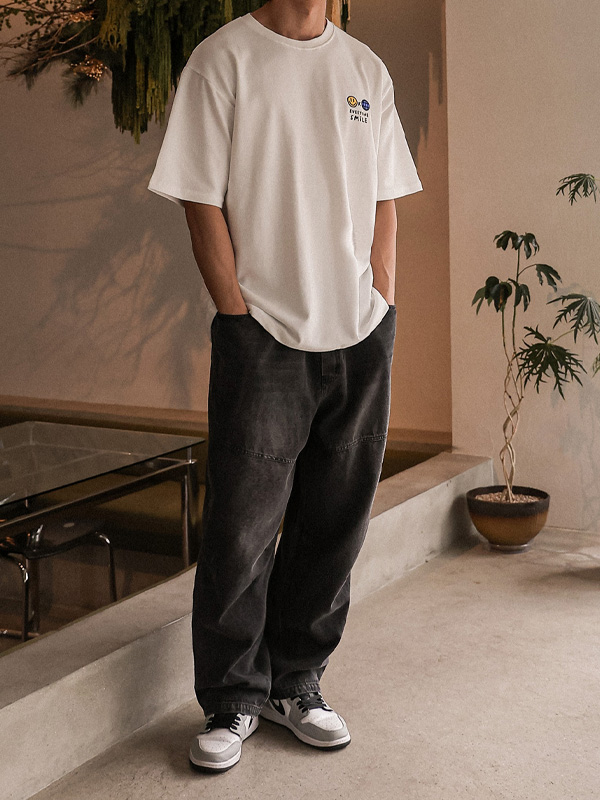 (XL-6XL)<BR>파코야 标准配合 牛仔松紧带裤 RA-1081