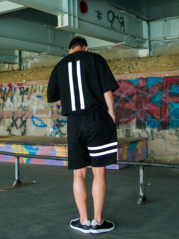 (L-5XL)<br>월버그 스카치 短袖T恤