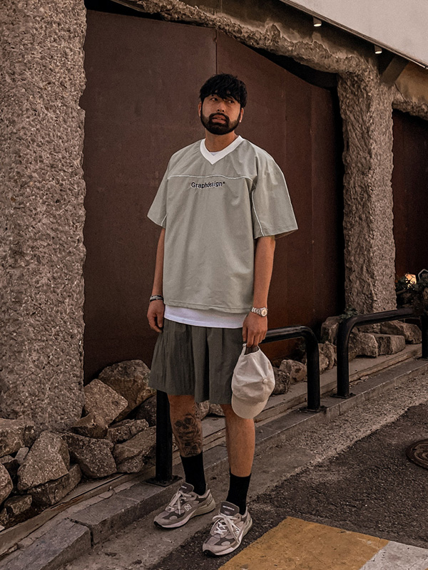 (XL-6XL)<BR>로미타 尼龙 短袖T恤..