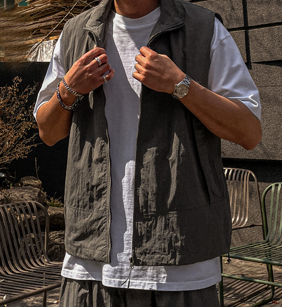 (XL-6XL)<BR>코르아토 拉链背心 SET1618