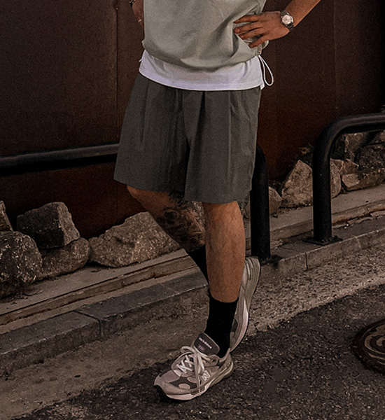 (XL-6XL)<BR>바카오두 松紧带短裤 SET1618