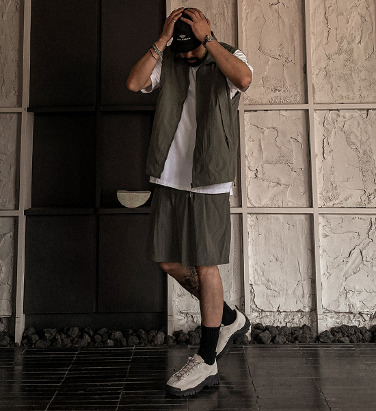 (XL-6XL)<BR>코르아토 拉链背心 SET1618+바카오두 松紧带短裤 SET1618