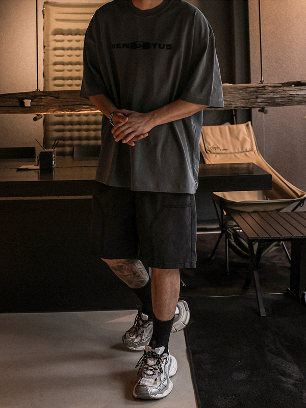 (XL-6XL)<br>벤투스 颜料 短袖T恤 3266