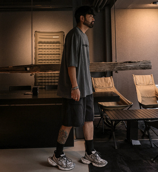 (XL-6XL)<br>벤투스 颜料 短袖T恤 3266