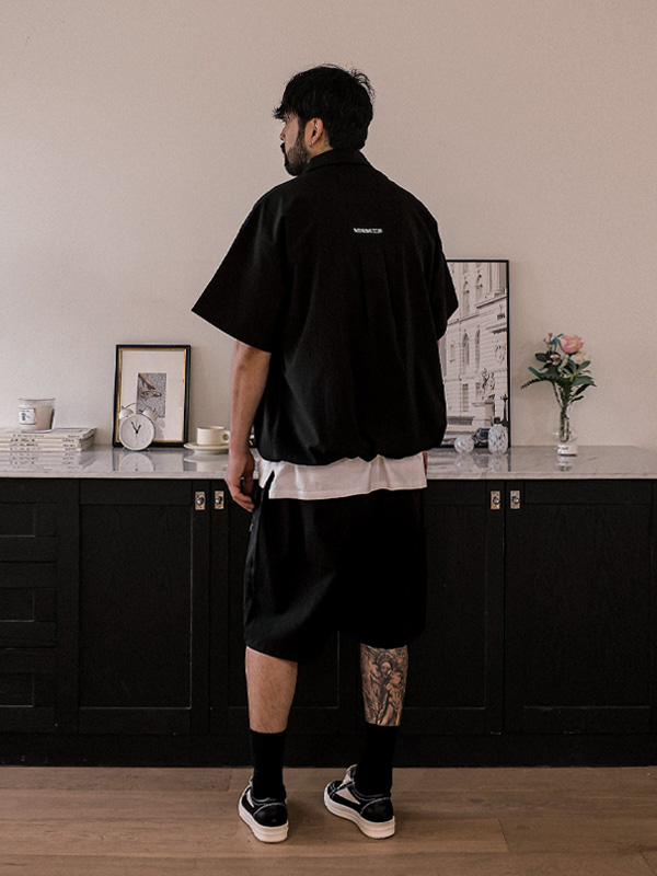 (XL-6XL)<br>리오버드 短袖衬衫 3212+마로카 松紧带短裤 2155