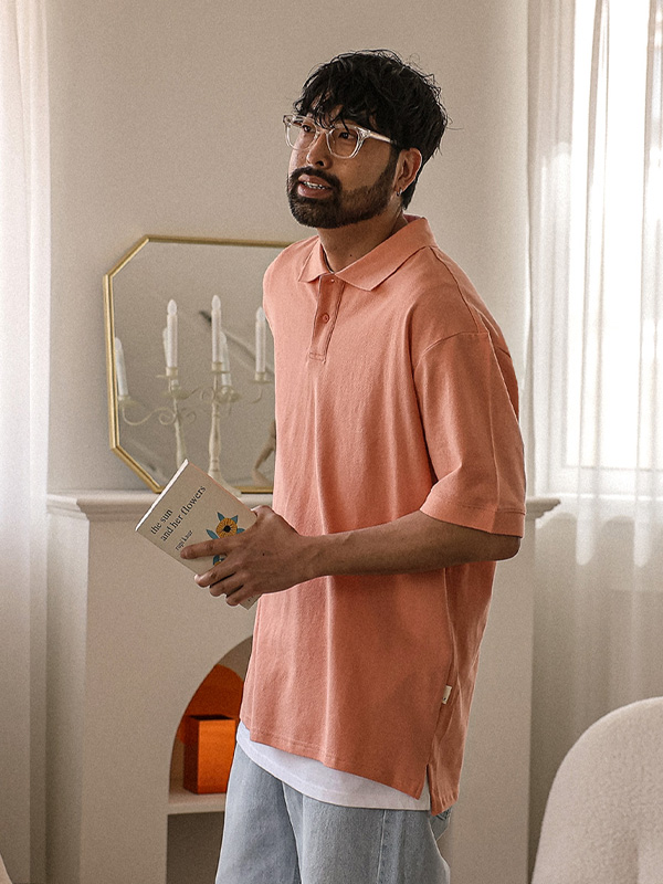 (XL-6XL)<br>사모카토 短袖领衬衫