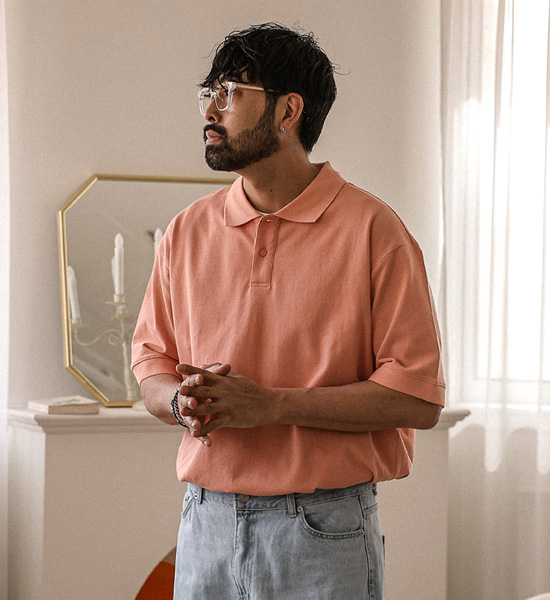 (XL-6XL)<br>사모카토 短袖领衬衫