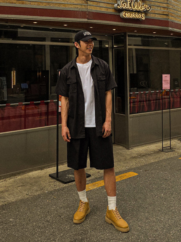 (XL-5XL)<BR>소리아토 短袖衬衫