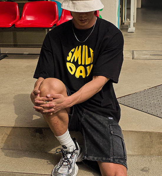 (M-6XL)<br>보이쿠아 货物绑带短裤 8100