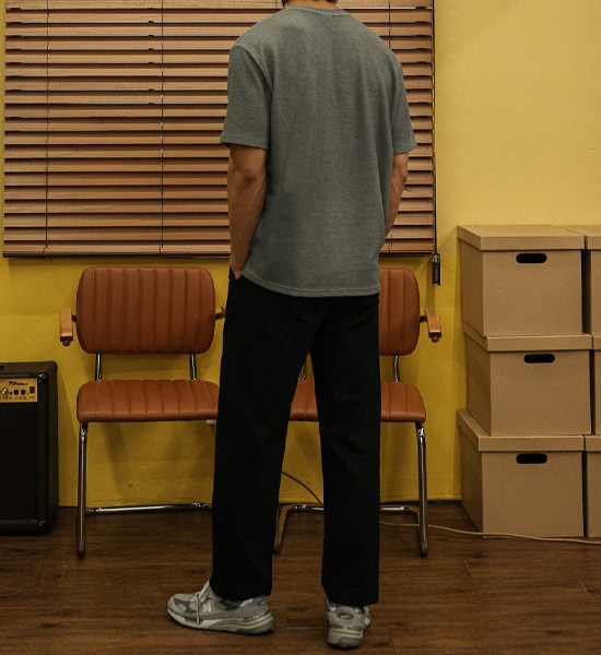 (28-40)<br>쿠루프 标准配合 后松紧带 宽松长裤 714