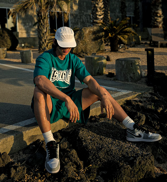 (L-5XL)<BR>올디핏 松紧带短裤