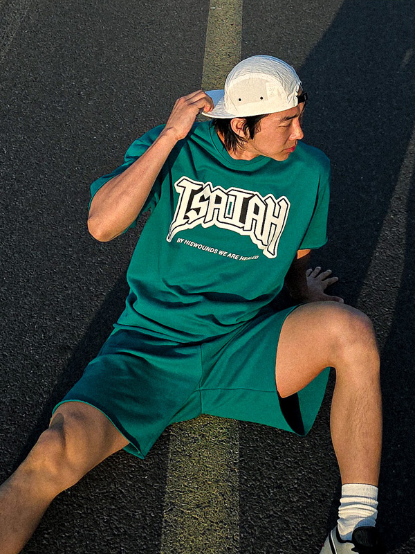 (L-5XL)<BR>포토코미 短袖T恤