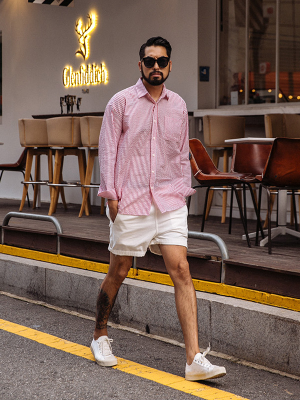 (M-5XL)<BR>인랑 短裤