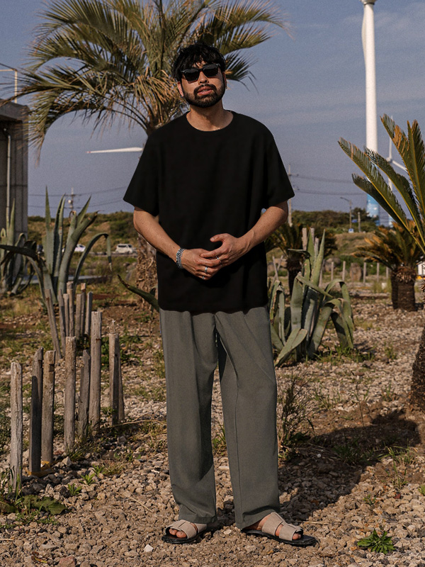 (L-4XL)<br>바르파포 短袖T恤