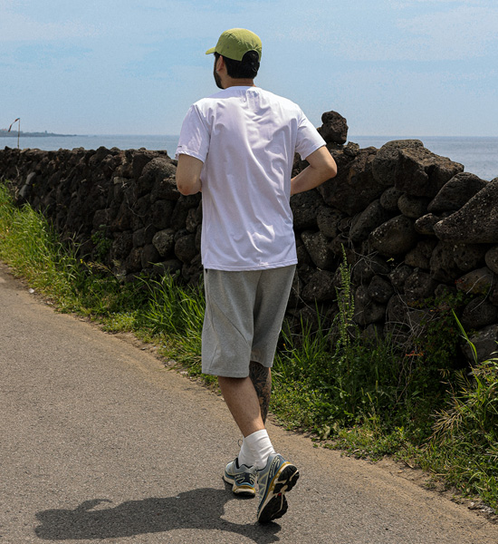 (L-6XL)<br>판타노즈 功能 网眼短袖连体衣 T028<br><font color="#072c81"><B>[ W.DNA ]</B></font>