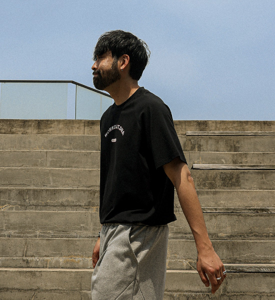 (L-5XL)<br>아르세트 模态的 短袖T恤 T029<br><font color="#072c81"><B>[ W.DNA ]</B></font>