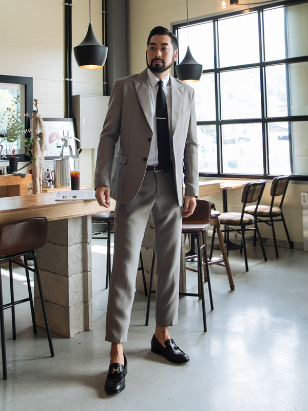 (S~5XL)<BR>비욘드 宽松长裤