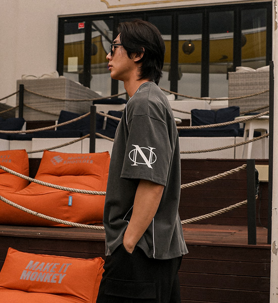 (XL-6XL)<br>아라로스 颜料 一件短袖橄榄球衫 T039