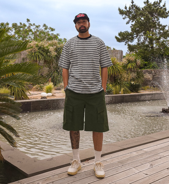 (L-5XL)<BR>마치티니 6부 货物绑带短裤