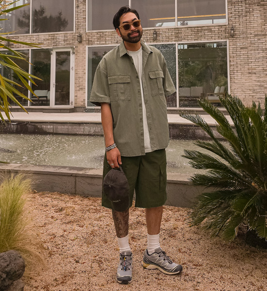 (L-5XL)<BR>마치티니 6부 货物绑带短裤