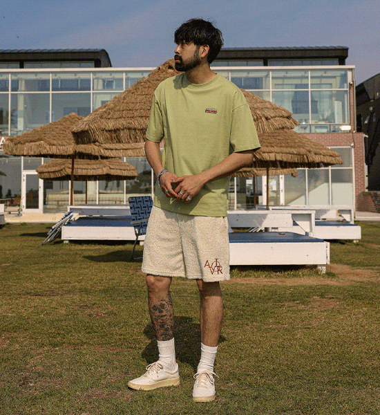 로히야 타올지 松紧带短裤