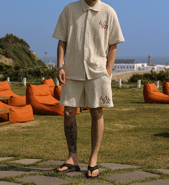 로히야 타올지 松紧带短裤