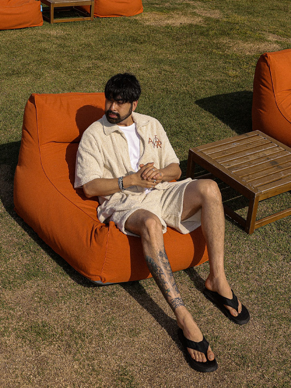 바르카우 타올지 短袖衬衫+로히야 타올지 松紧带短裤