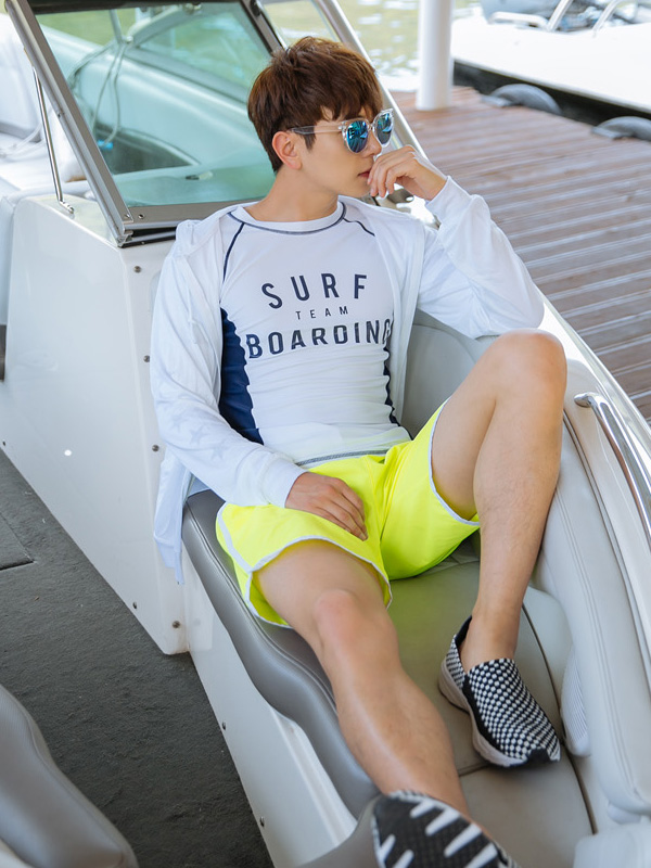 (M~5XL)<BR>훌라 海滩 带帽拉链