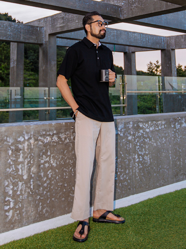 (L~5XL)<br>크로머 短袖领衬衫