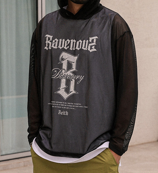 (XL-6XL)<BR>카세르타 망사후드티