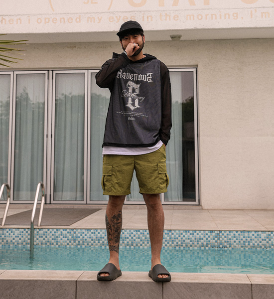 (XL-6XL)<BR>카세르타 망사후드티