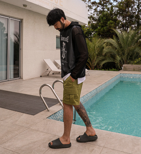 (XL-6XL)<BR>카세르타 망사후드티