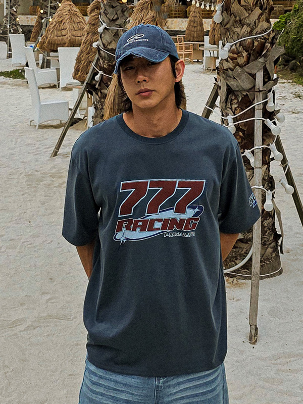 (XL-6XL)<BR>마옹 颜料 短袖T恤 777