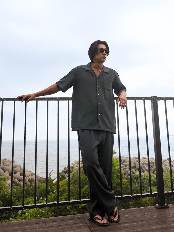 (XL-6XL)<BR>미슈키 半宽配合 뒷밴딩팬츠 SET003-P