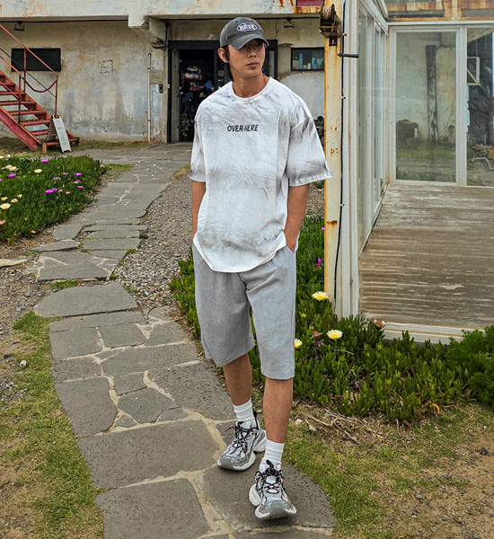 (XL-4XL)<br>바노리오 松紧带短裤