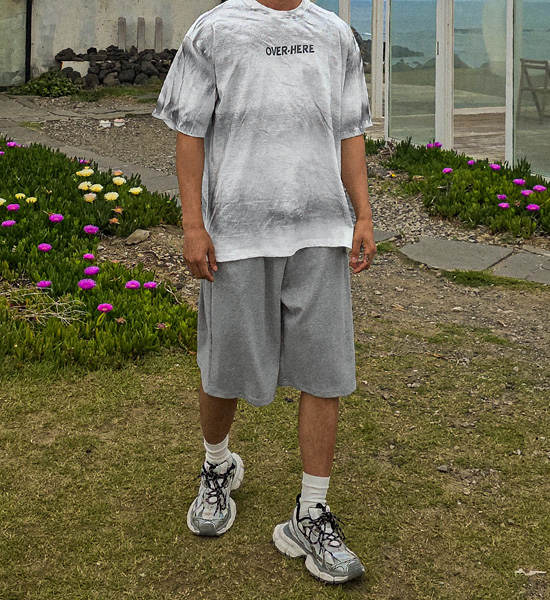 (XL-4XL)<br>바노리오 松紧带短裤