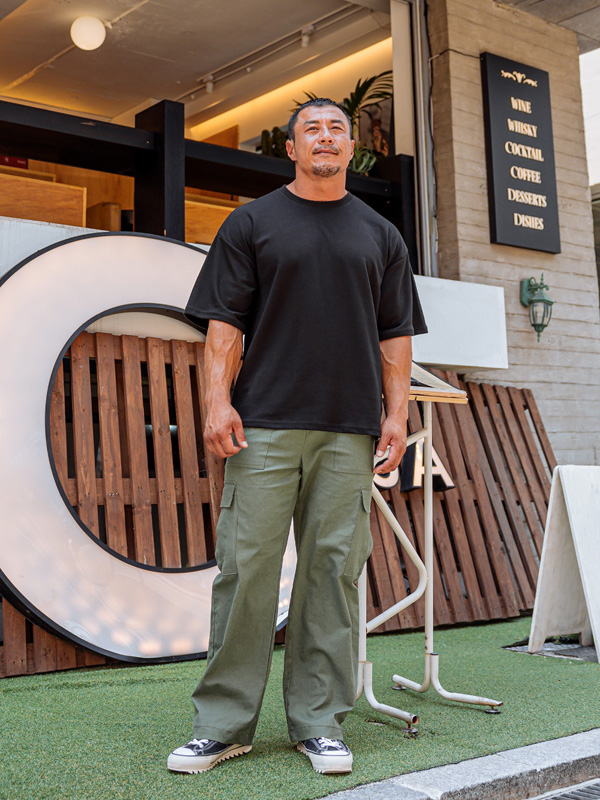 (XL-6XL)<br>알리어 短袖T恤<br><font color="#fb5ec9"><B>[1+1]</B></font>