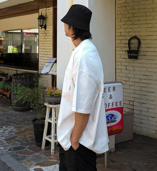 (XL-6XL)<br>에밀리오 포켓 短袖T恤