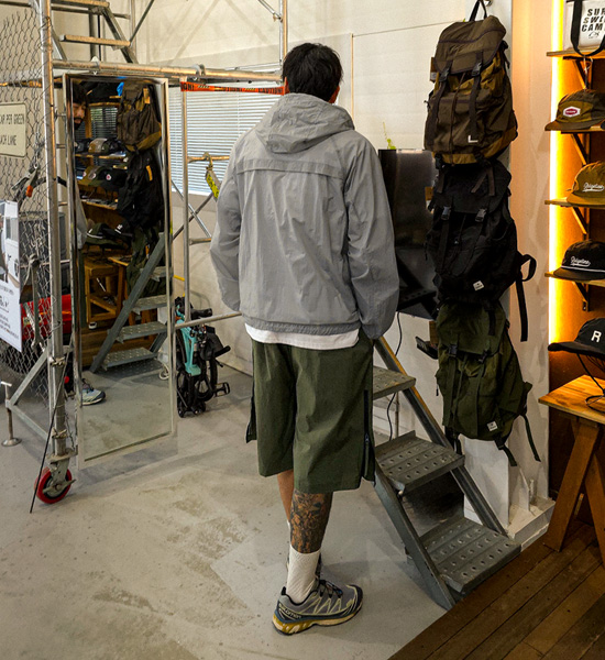 (L-2XL)<br>산다스키 집업바람막이 6605