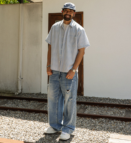 (28-40)<br>칸차스 半宽配合 牛仔裤 8931